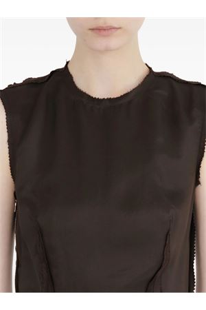 Abito senza maniche in twill misto lana MAISON MARGIELA | S51DD0040MTN091524